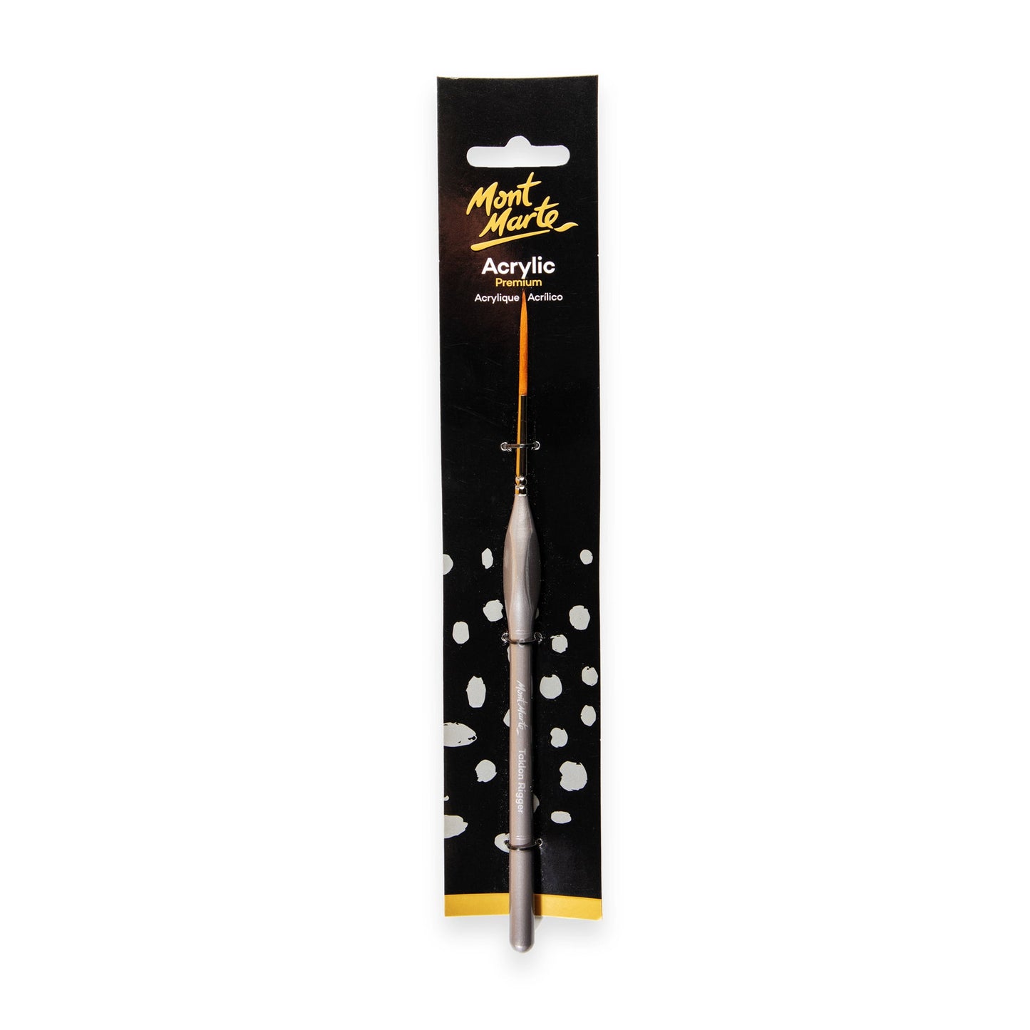 Mont Marte Artist Brush Acrylic Taklon Rigger 3