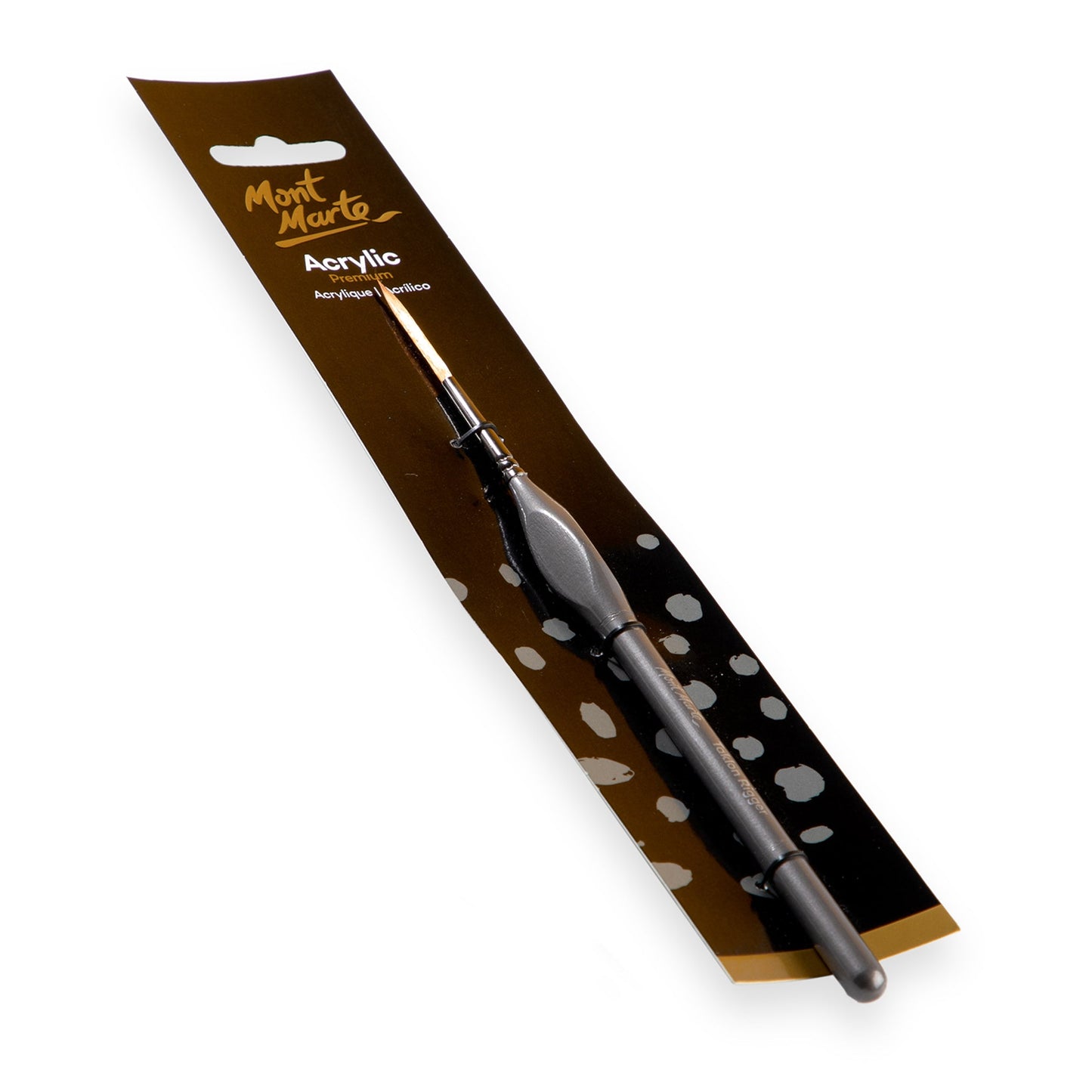 Mont Marte Artist Brush Acrylic Taklon Rigger 3