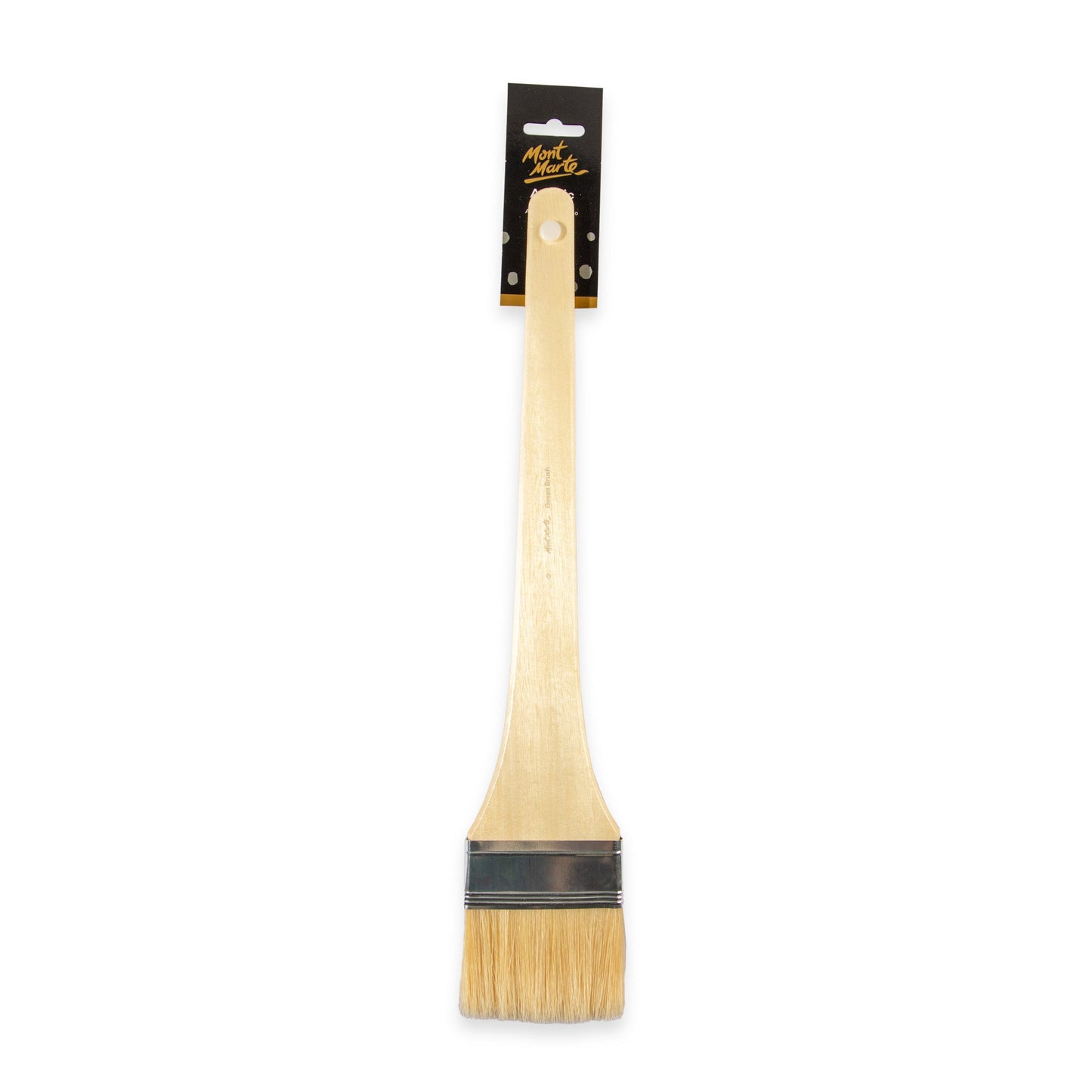 Mont Marte Artist Brush Long Handle Gesso Brush Size 6