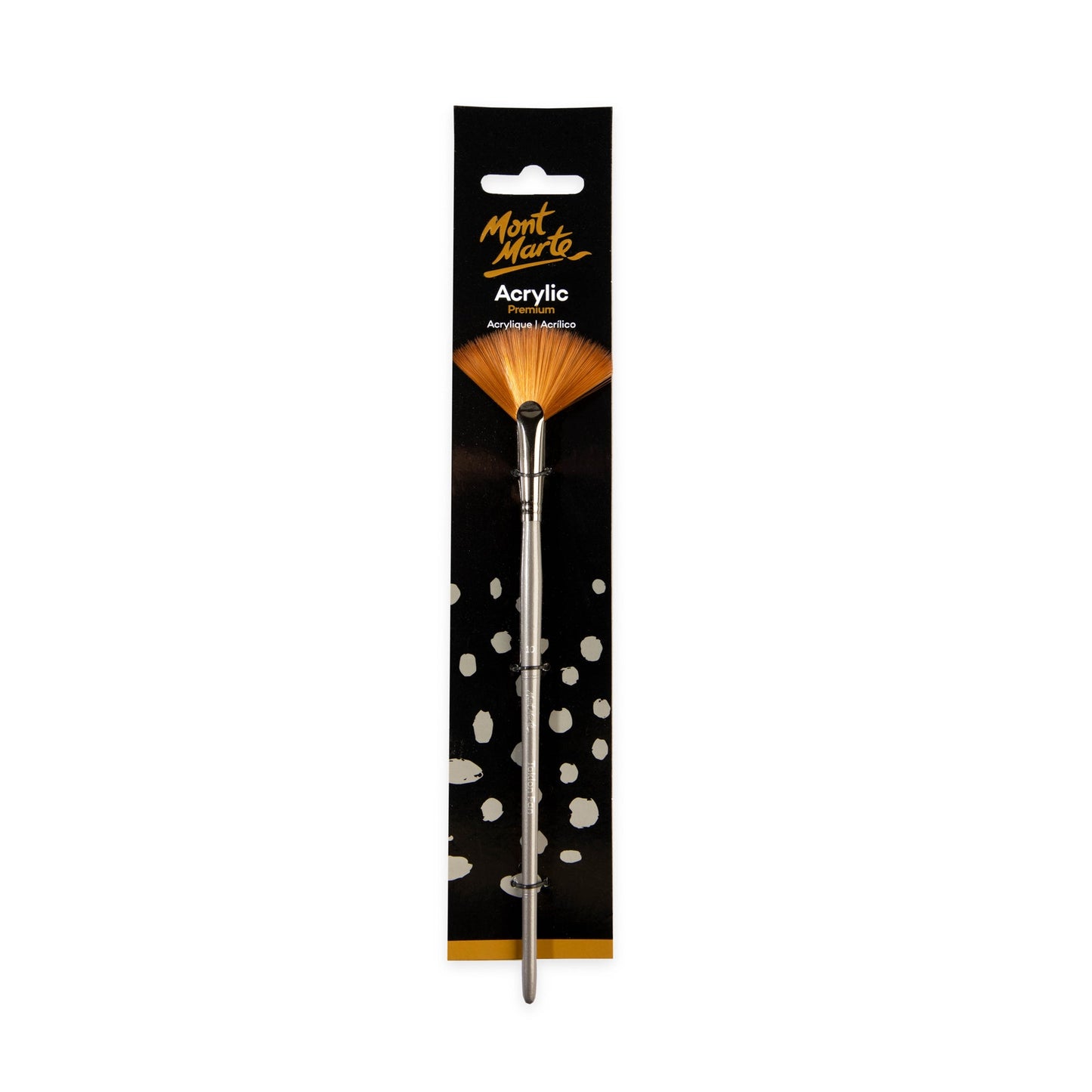 Mont Marte Artist Brush Acrylic Taklon Fan 10