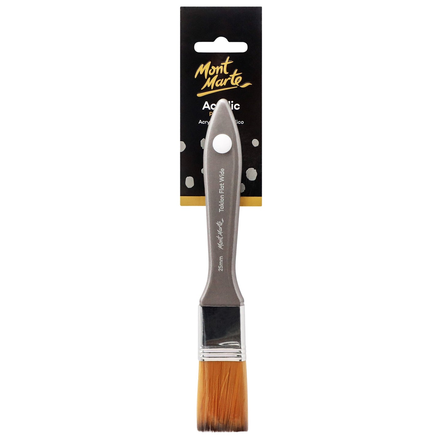 Mont Marte Artist Brush Taklon Flat Wide 25mm