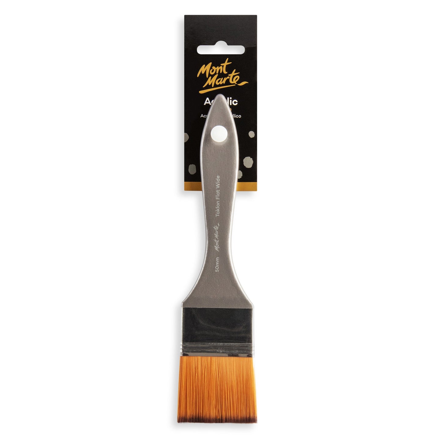 Mont Marte Artist Brush Taklon Flat Wide 50mm