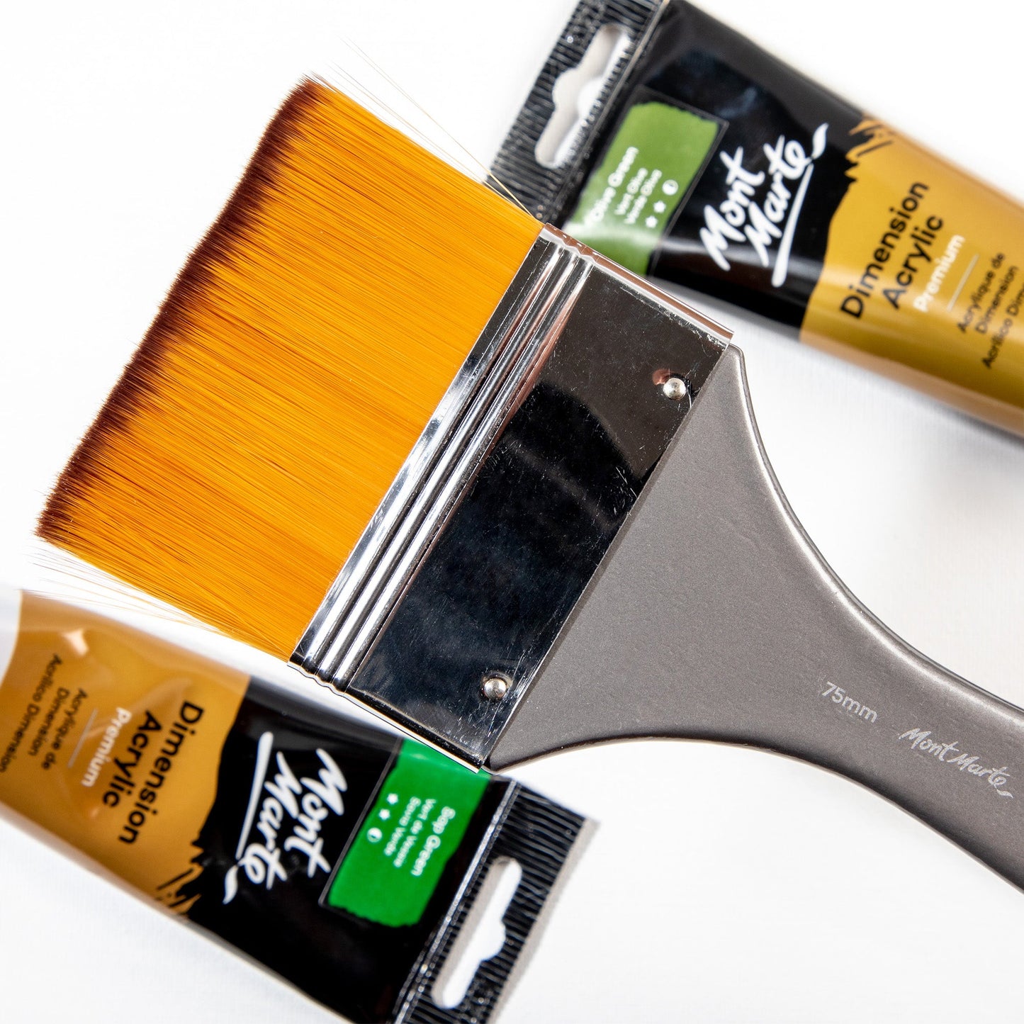Mont Marte Artist Brush Taklon Flat Wide 75mm