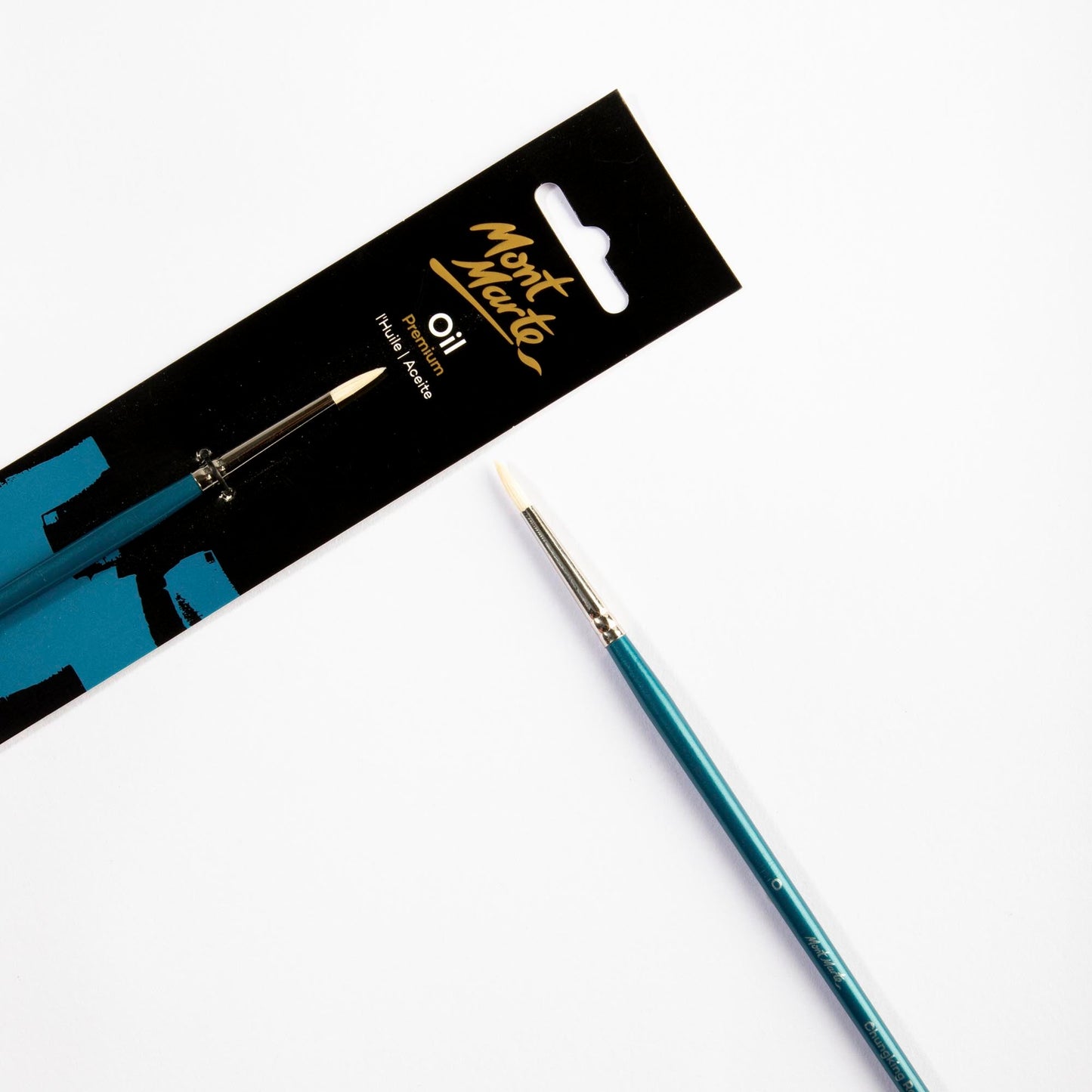 Mont Marte Artist Brush Oil Chungking Round 0