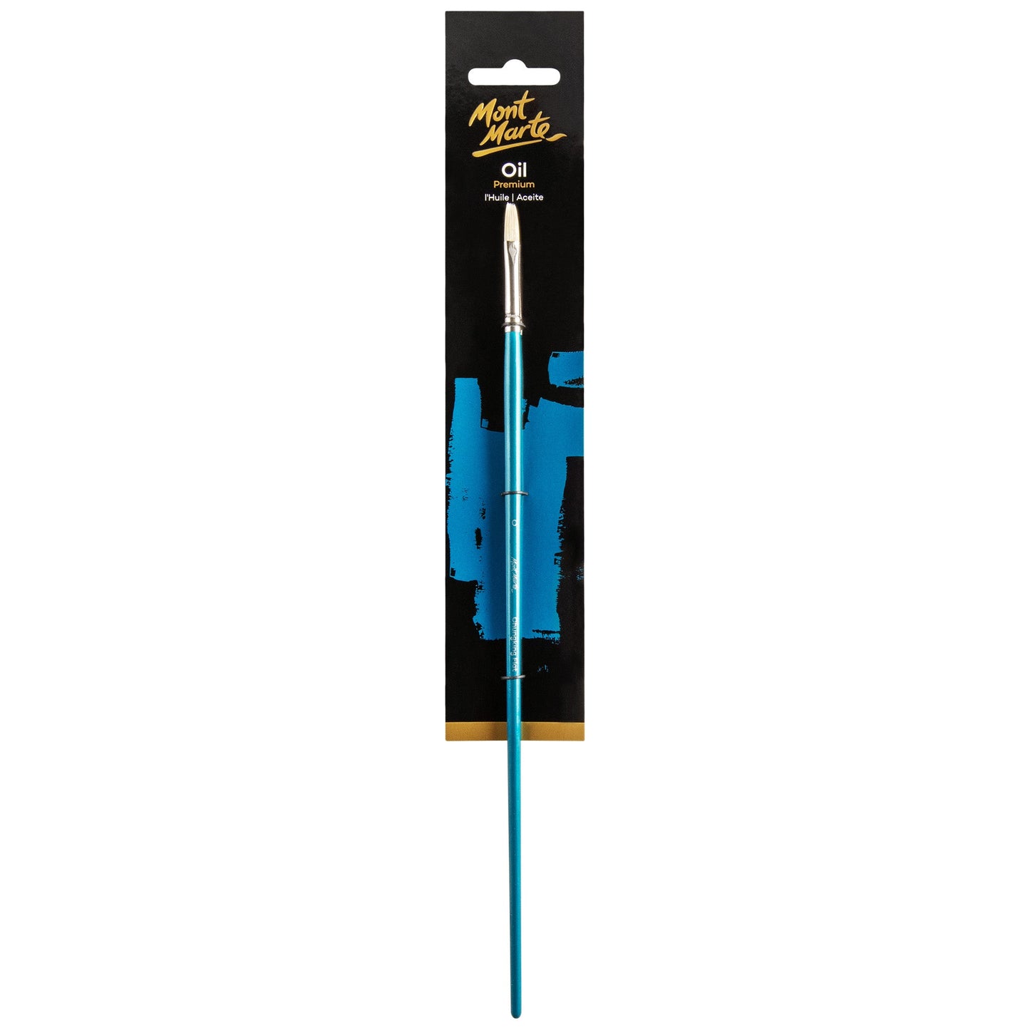 Mont Marte Artist Brush Oil Chungking Flat 0