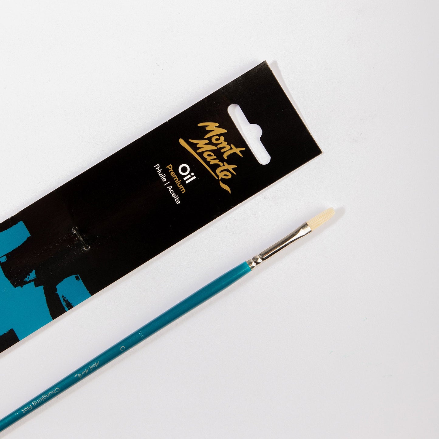 Mont Marte Artist Brush Oil Chungking Flat 0