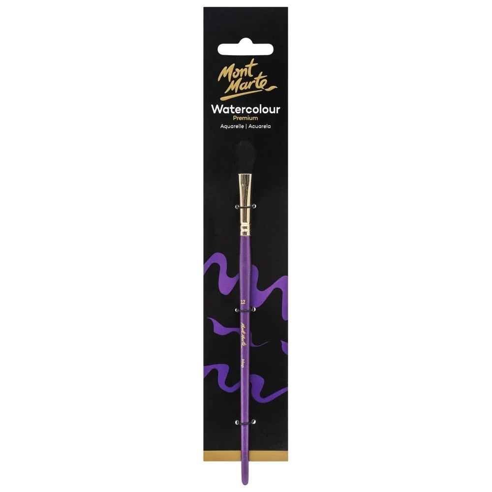 Mont Marte Artist Brush Watercolour Mop 12