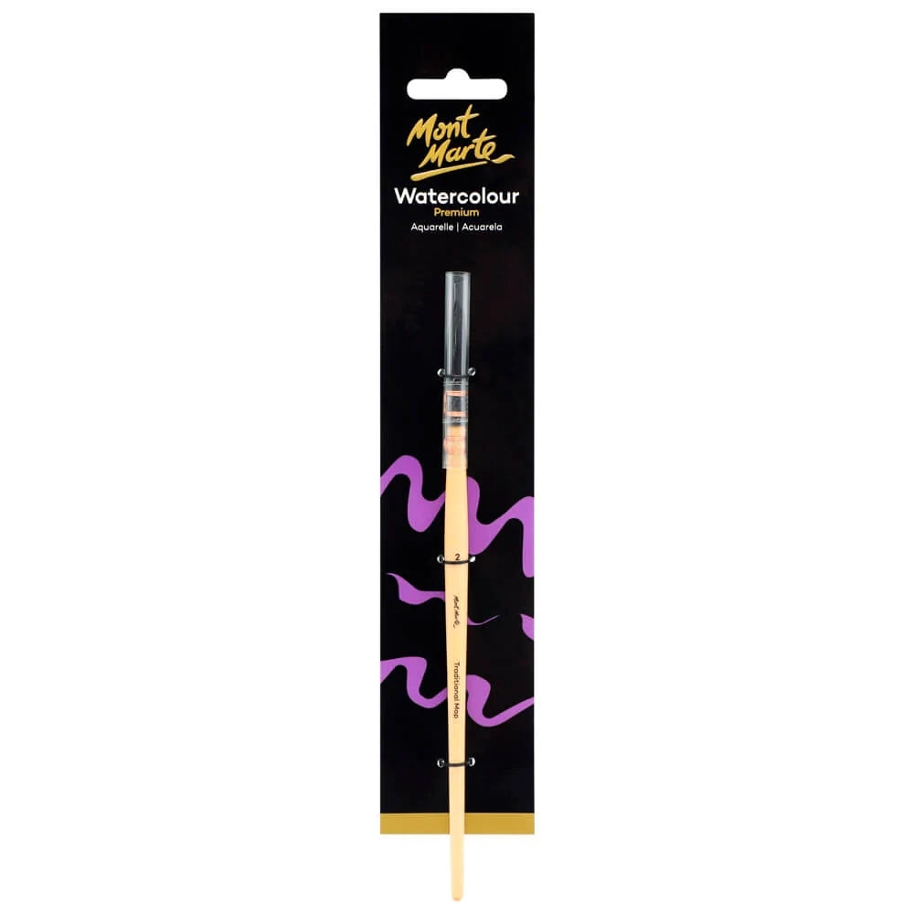 Mont Marte Artist Brush Watercolour Traditional Mop 2