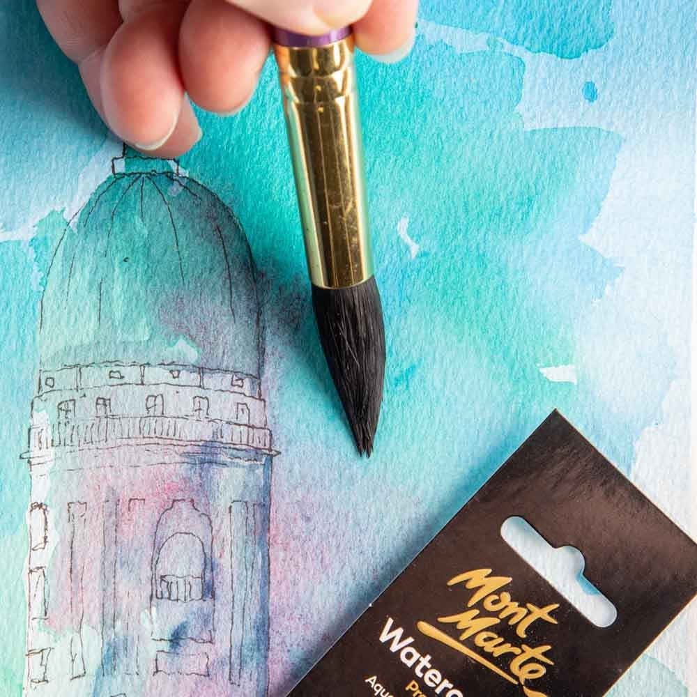 Mont Marte Artist Brush Watercolour Round 12