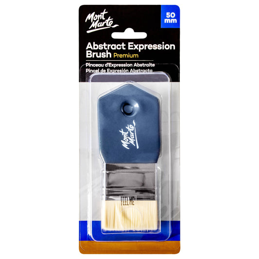 Mont Marte Taklon Abstract Expression Paint Brush - 50mm