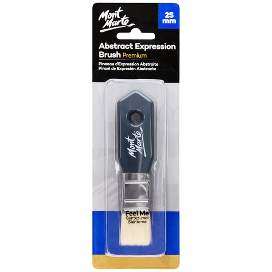 Mont Marte Taklon Abstract Expression Paint Brush - 25mm