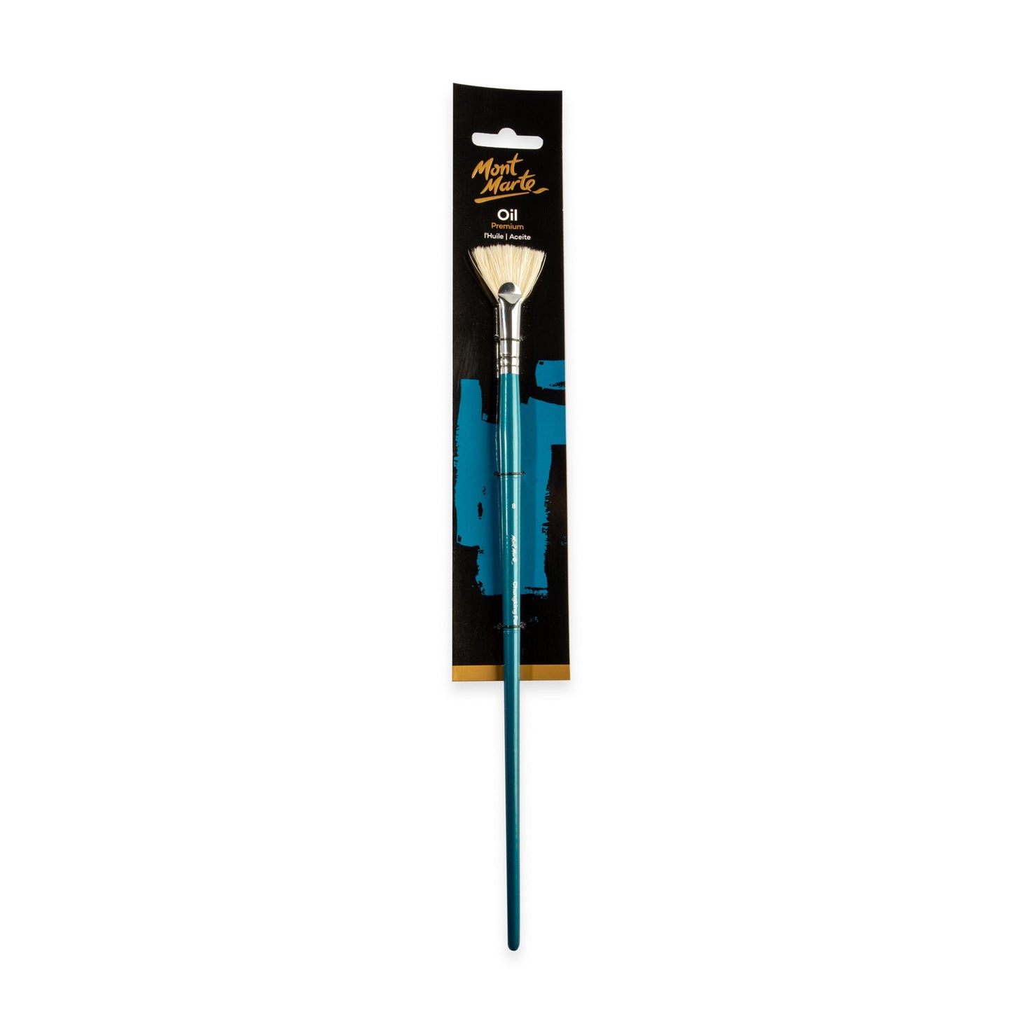 Mont Marte Artist Brush Oil Chungking Fan 8