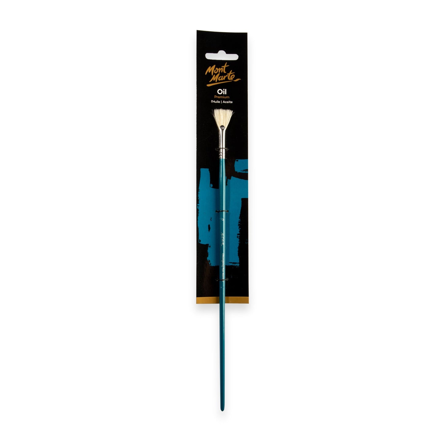 Mont Marte Artist Brush Oil Chungking Fan Narrow 0
