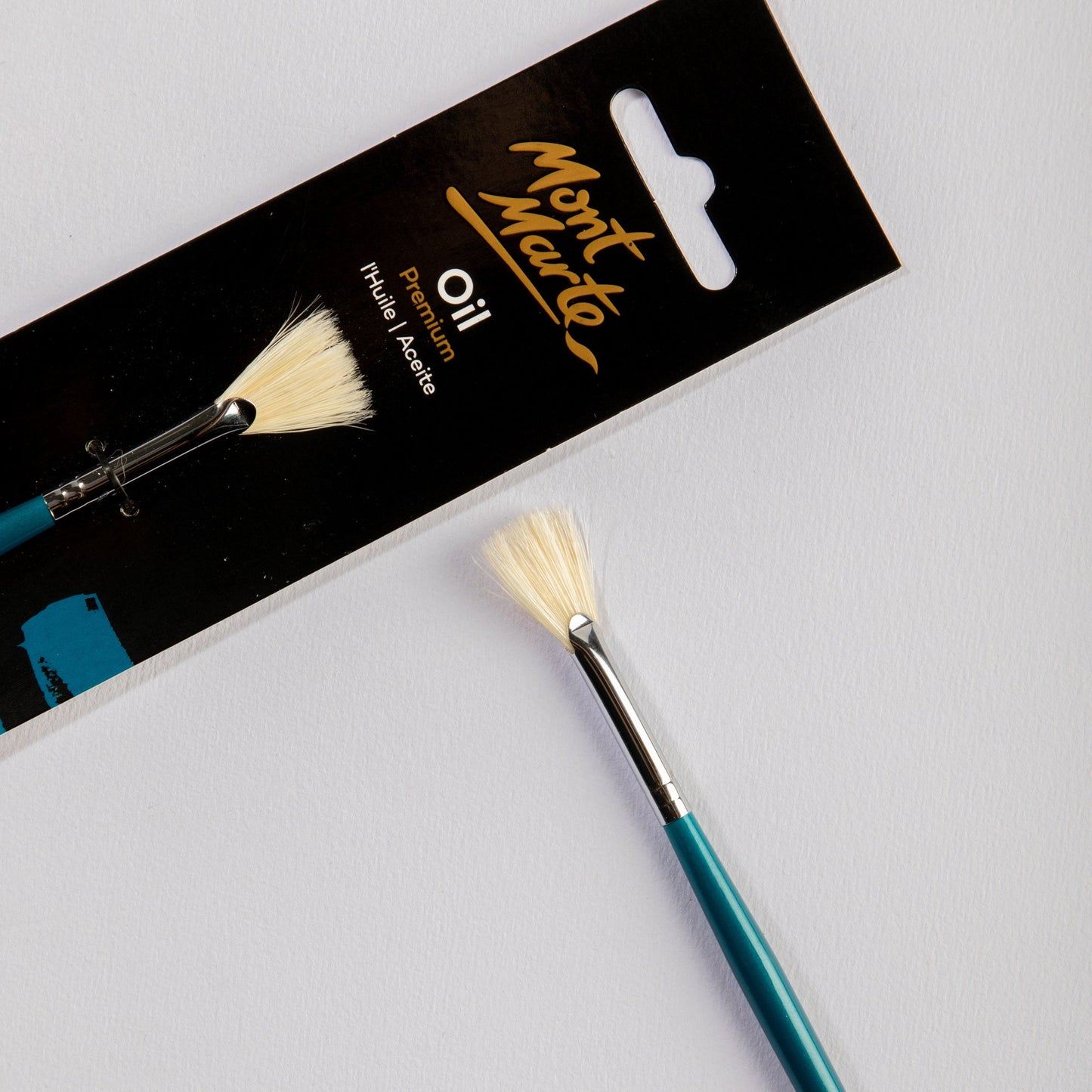 Mont Marte Artist Brush Oil Chungking Fan Narrow 0