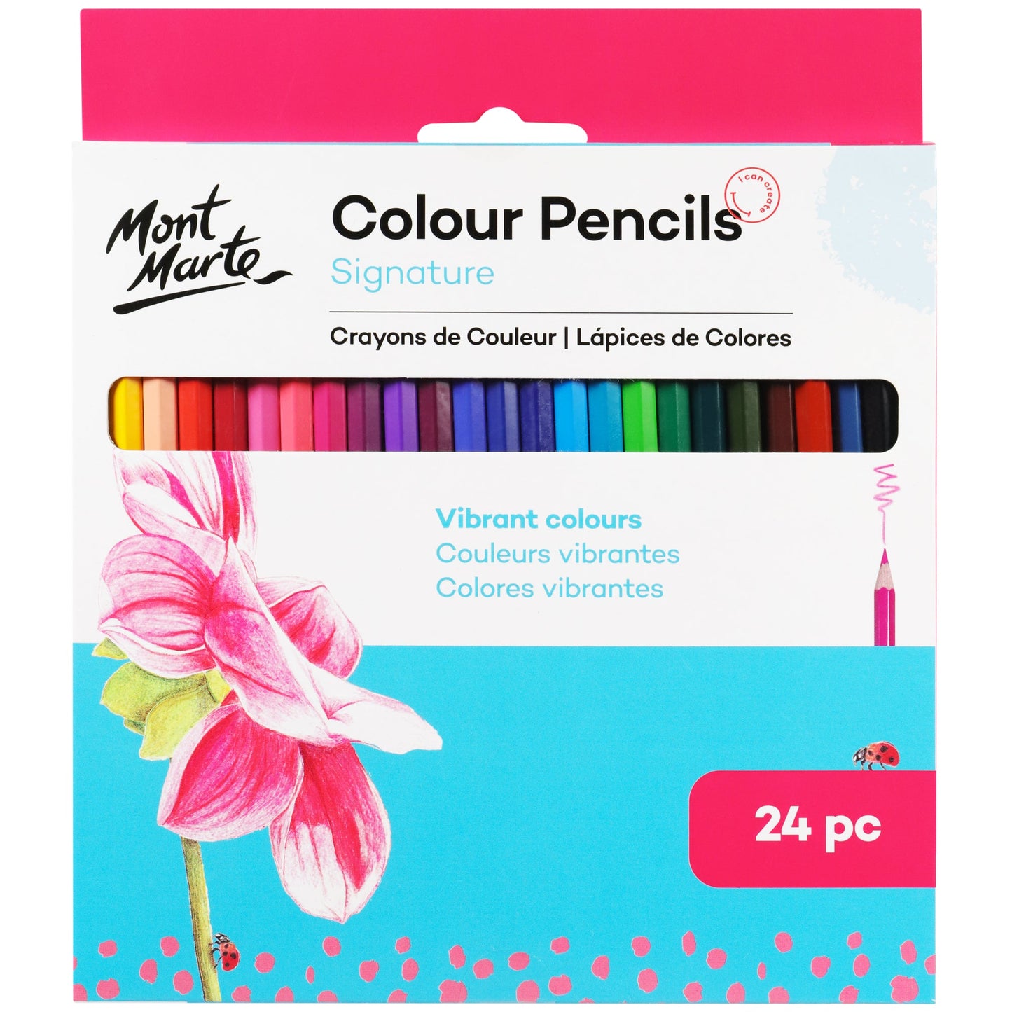 Mont Marte Signature Colour Pencils 24pc
