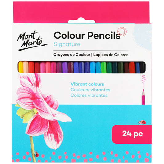 Mont Marte Signature Colour Pencils 24pc