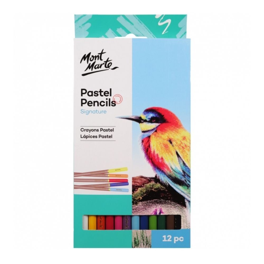Mont Marte Pastel Pencils 12pc