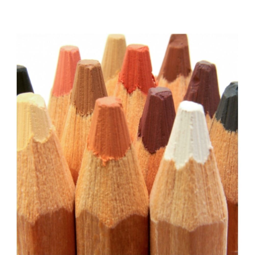 Mont Marte Pastel Pencils - Skin Tints 12pc