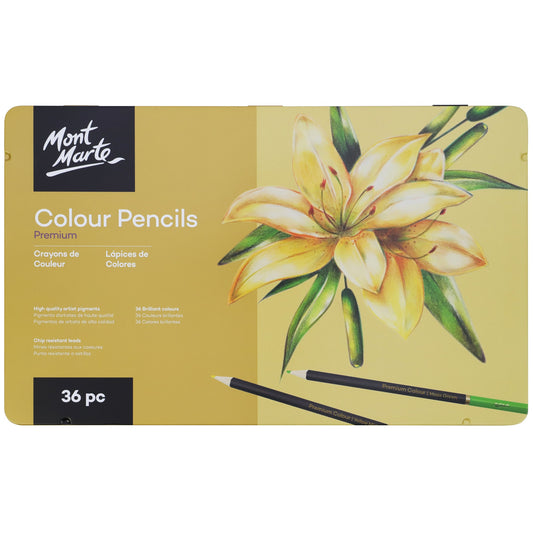Mont Marte Colour Pencils 36pc