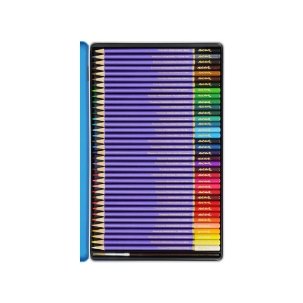 Mont Marte Premium Pencil Set - Watercolour Pencils Tin 36pc