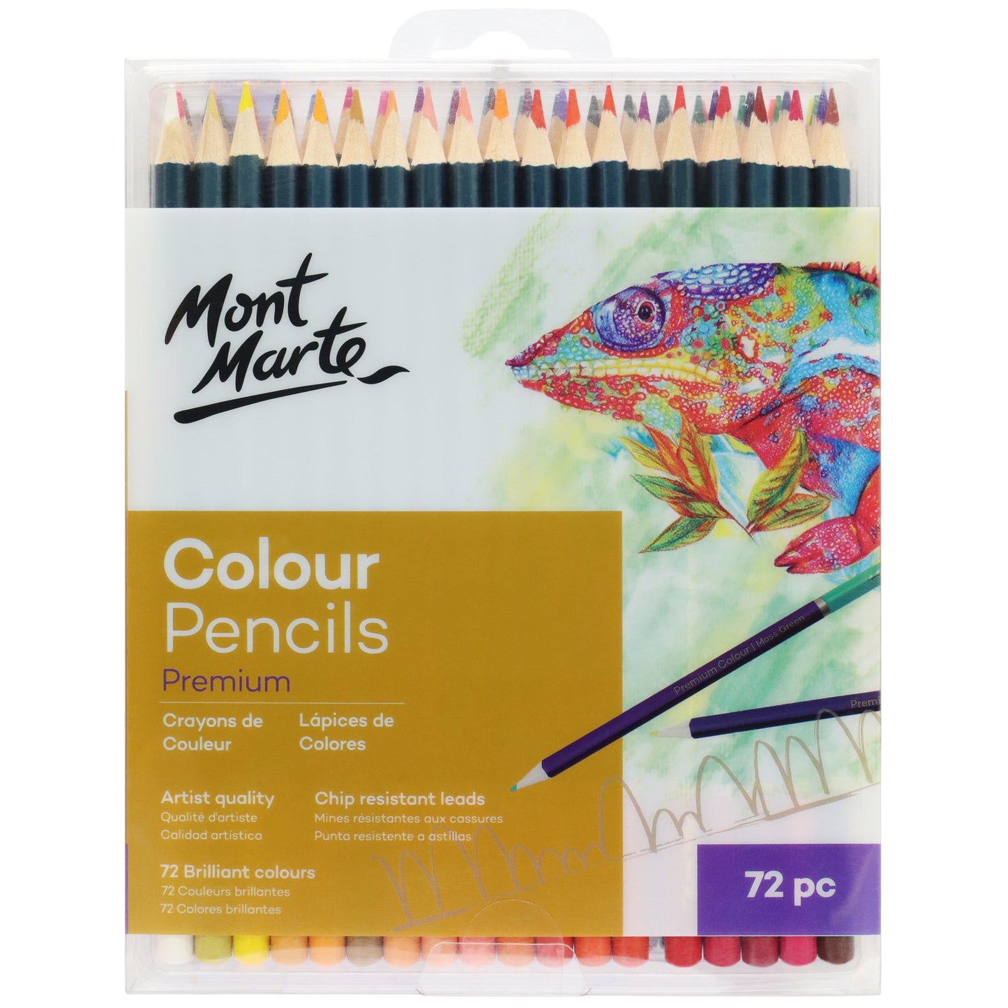 Mont Marte Premium Pencil Set - Colour Pencils 72pc