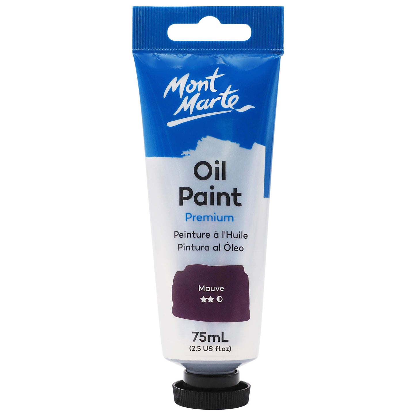 Mont Marte Oil Paint 75ml Tube- Mauve