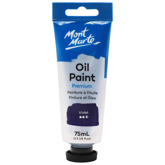 Mont Marte Oil Paint 75ml Tube- Violet