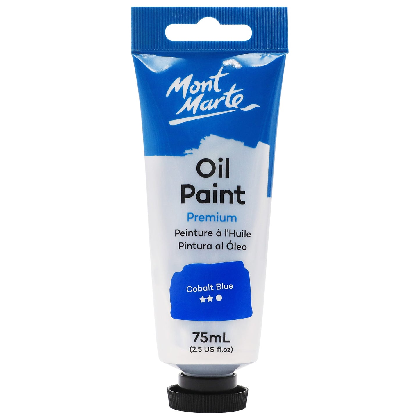 Mont Marte Oil Paint 75ml Tube- Cobalt Blue
