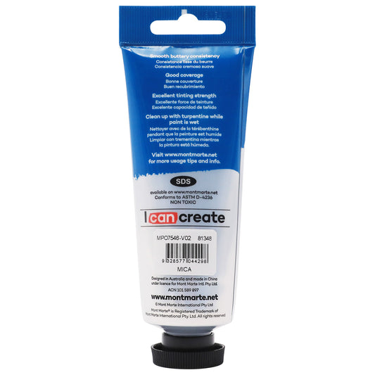 Mont Marte Oil Paint 75ml Tube- Gold