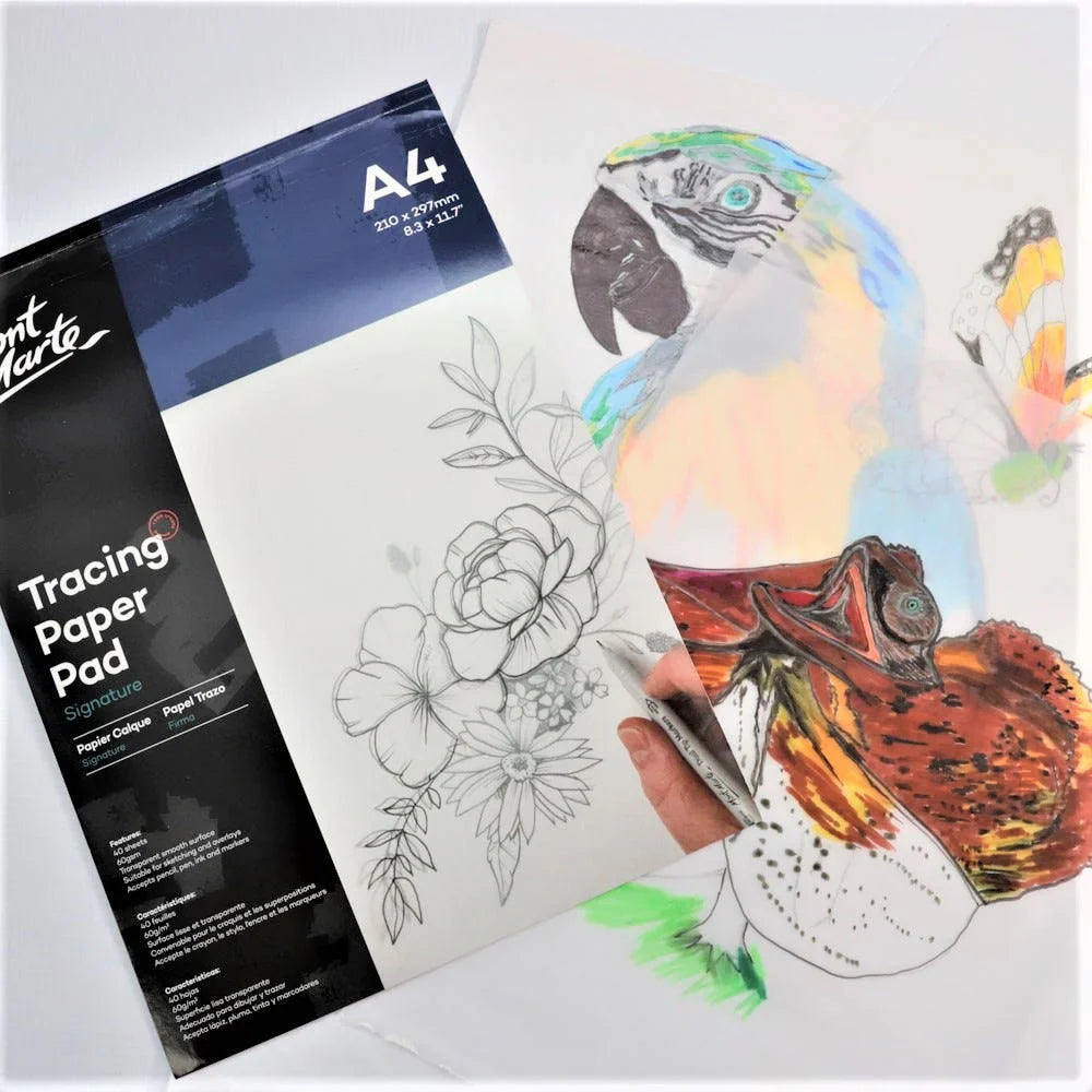 Mont Marte A4 Tracing Pad 40 sheet