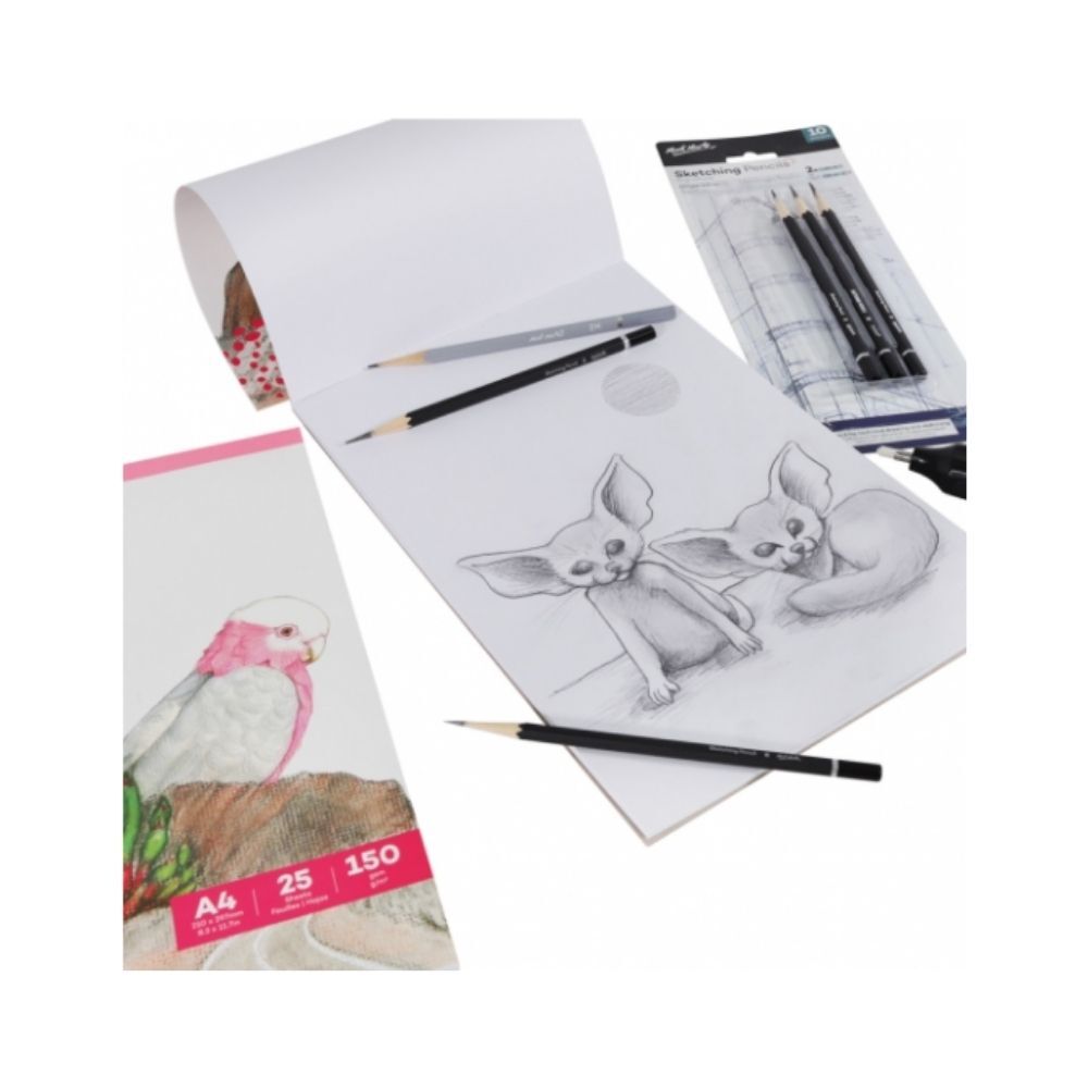 Mont Marte A4 Sketch Pad 150gsm 25 sheet