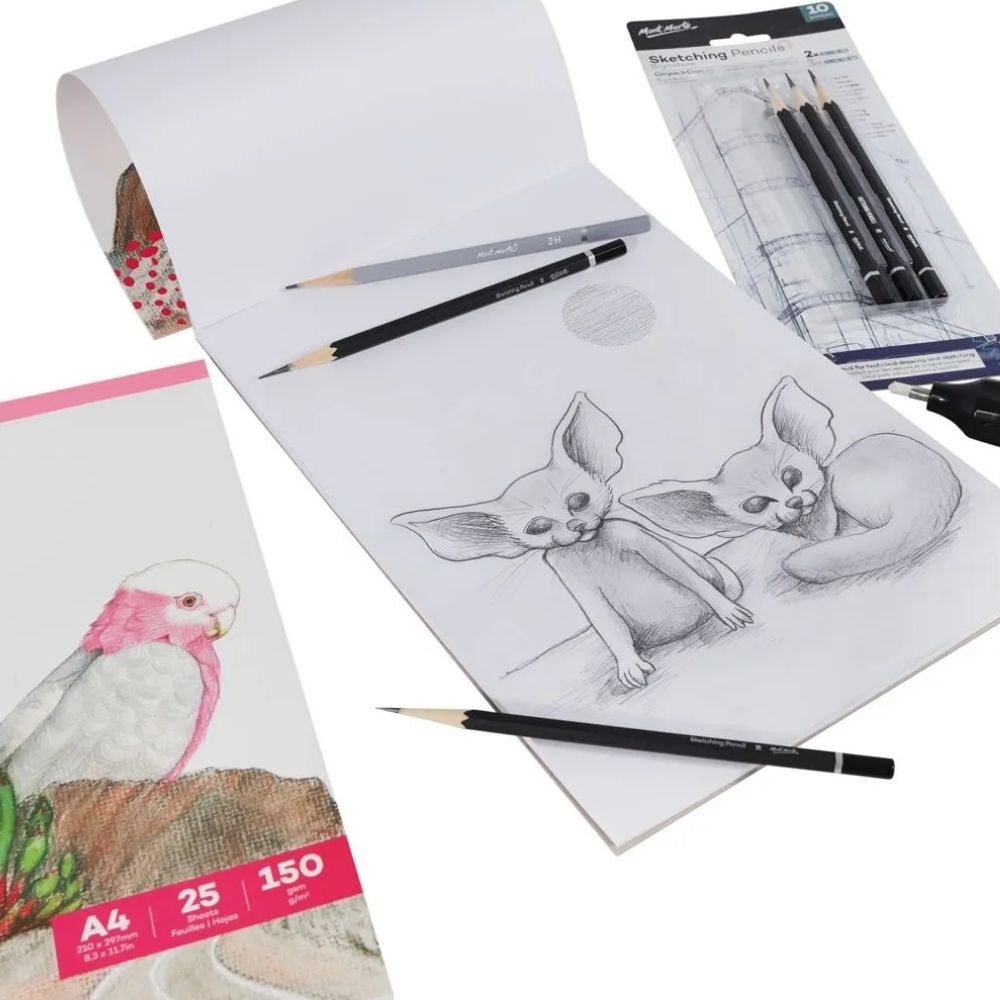 Mont Marte A5 Sketch Pad 150gsm 25 sheet
