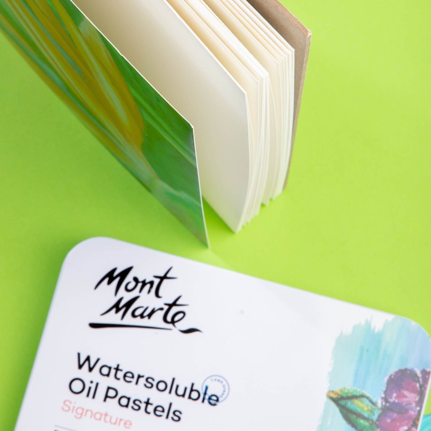 Mont Marte Premium Oil Pastel Pad 200gsm A4 20 Sheets