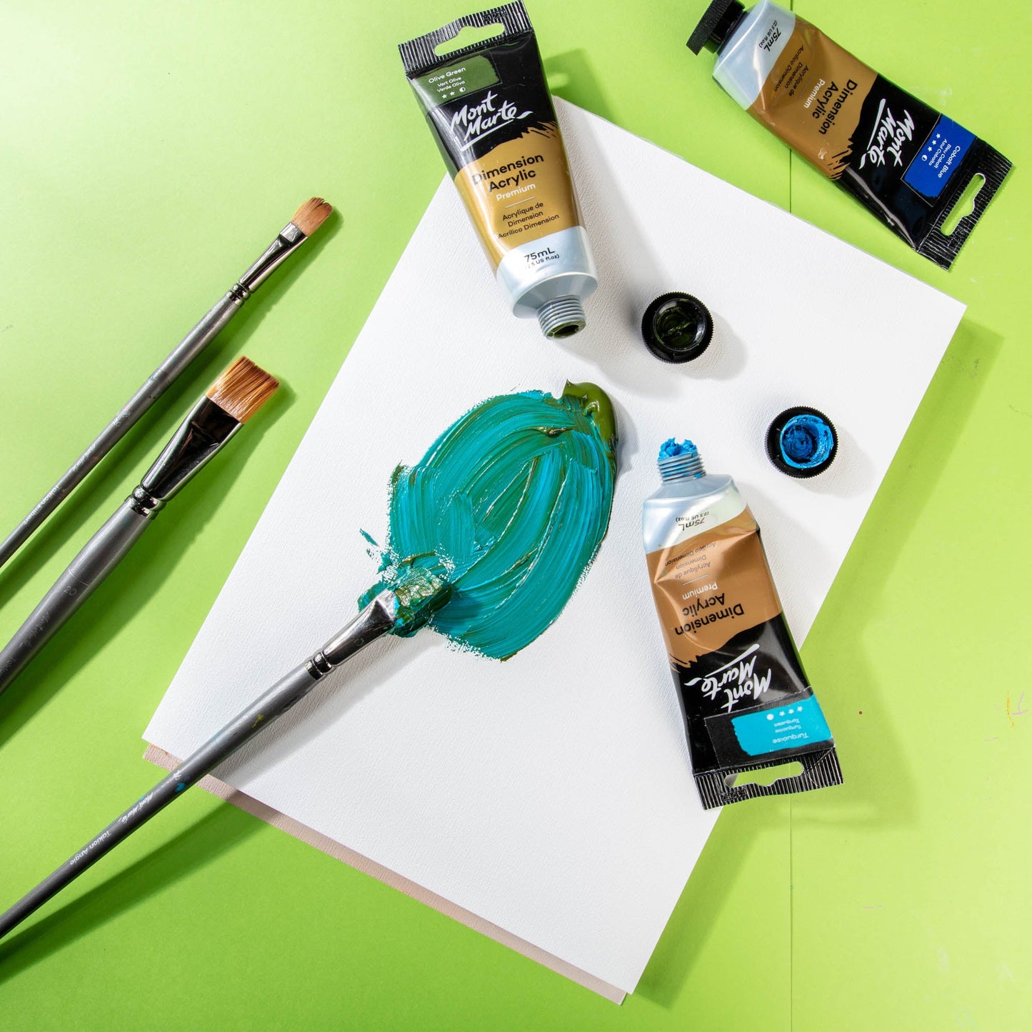 Mont Marte Oil & Acrylic Pad 350gsm A4 20 Sheets