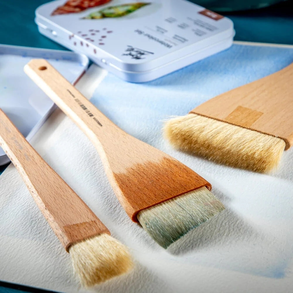 Mont Marte Goat Hair Beech Hake Brush - 23mm