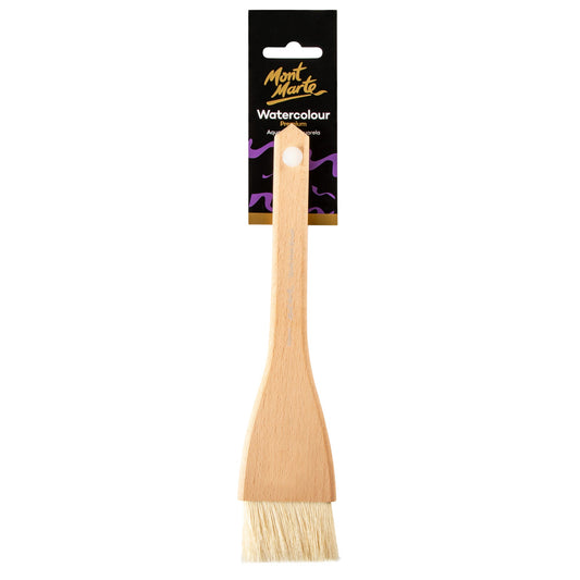 Mont Marte Goat Hair Beech Hake Brush - 46mm