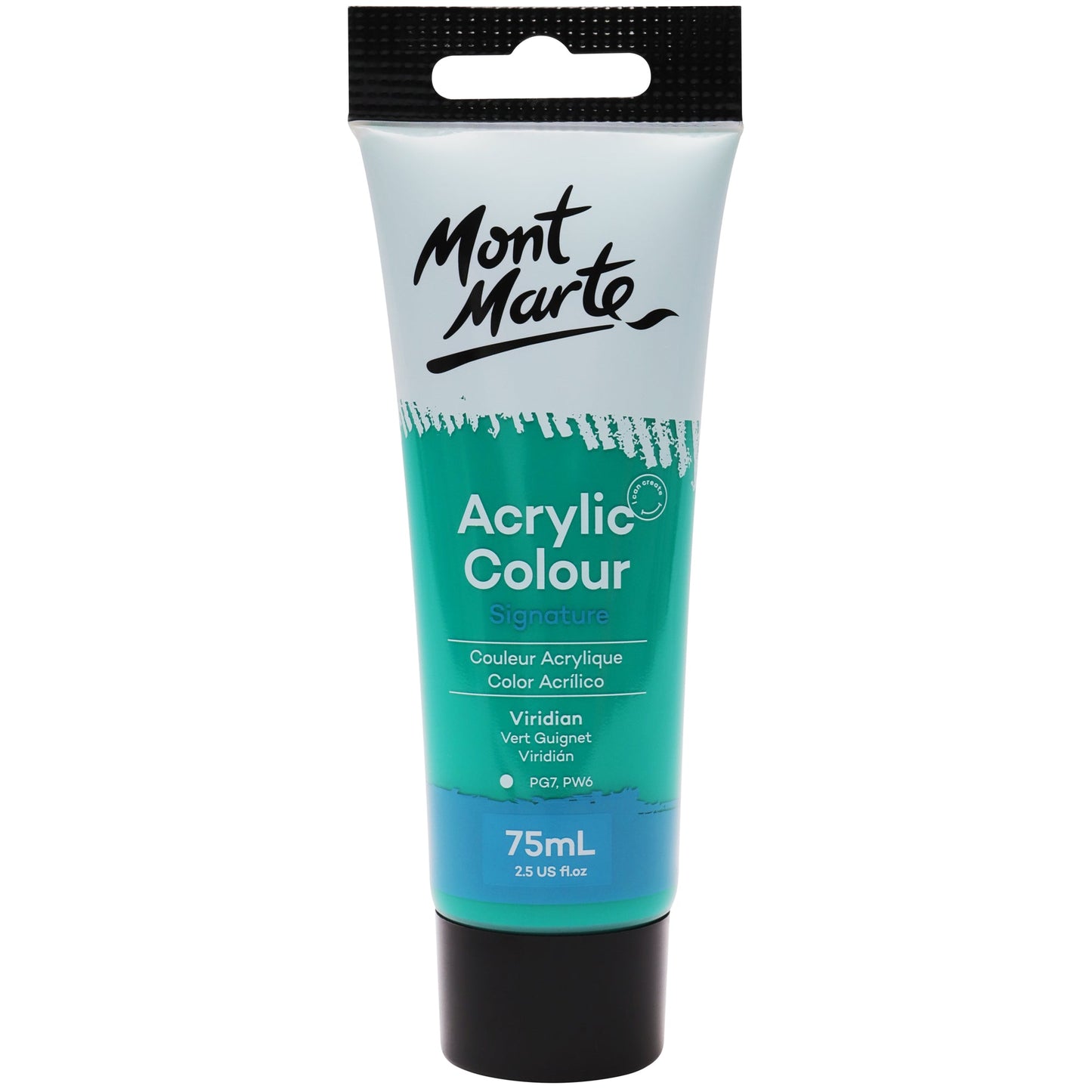 Mont Marte Signature Acrylic Paint 75ml Tube - Viridian