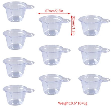 CD Plastic Disposable Mixing Cups Pk10