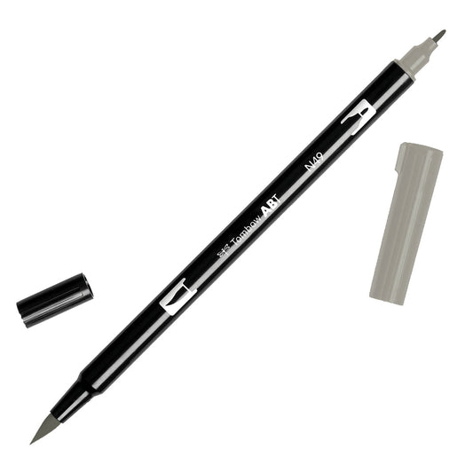 WARM GRAY 8 Tombow ABT Dual Brush Pen N49