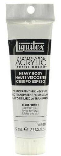 Liquitex Heavy Body Acrylic Paint 59ml S1 - Transparent Mixing White