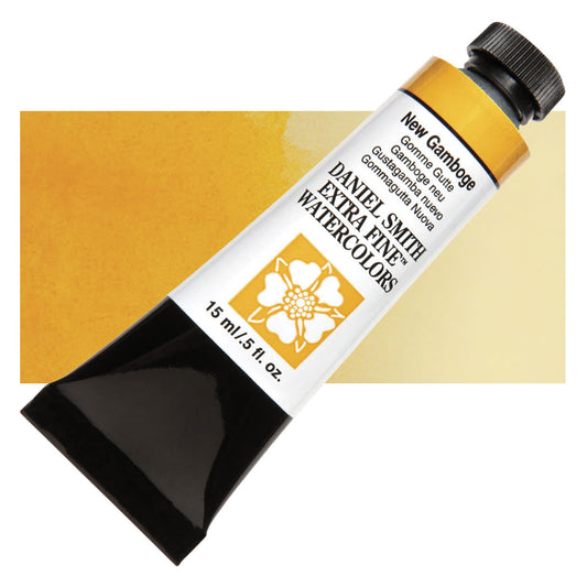 Daniel Smith Extra Fine Watercolour 15ml NEW GAMBOGE S1
