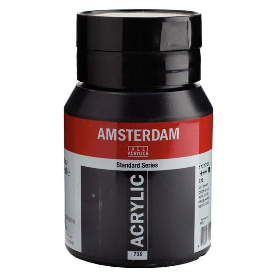 OXIDE BLACK Amsterdam Standard Acrylic 500ml