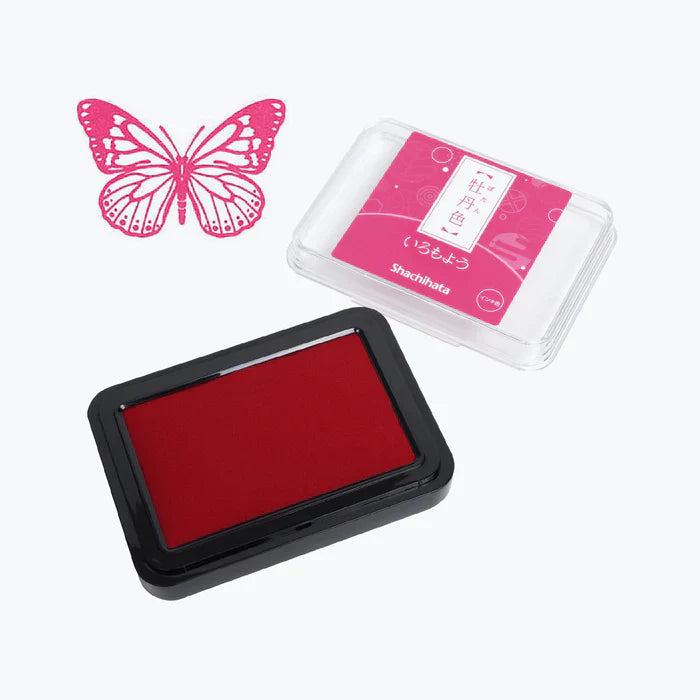 Shachihata Iromoyo Stamp Pad PEONY PINK HAC-1-P