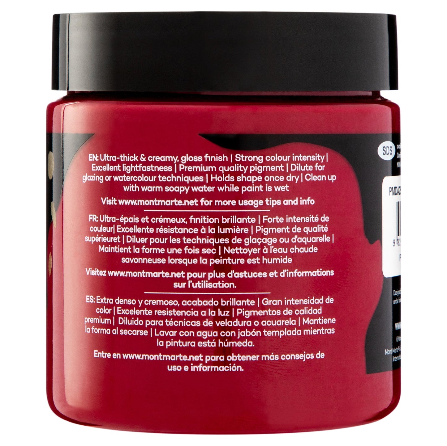 Mont Marte Dimension Acrylic Paint 250mls - Rose Madder