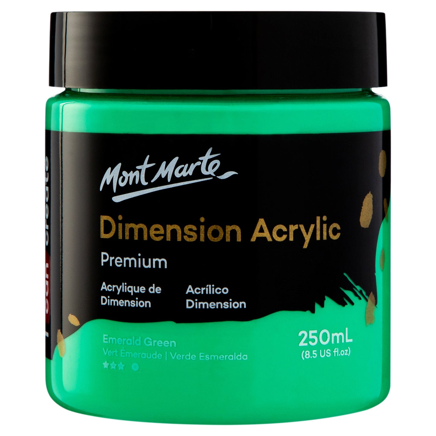Mont Marte Dimension Acrylic Paint 250mls - Emerald Green