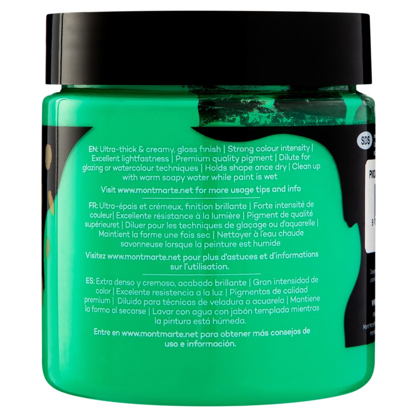 Mont Marte Dimension Acrylic Paint 250mls - Emerald Green