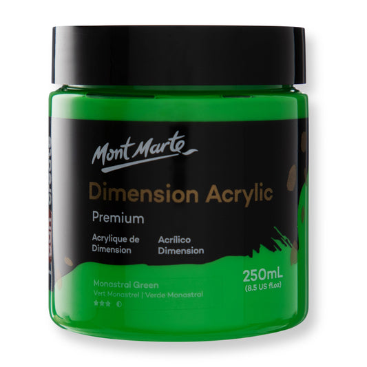 Mont Marte Dimension Acrylic Paint 250mls - Monastral Green