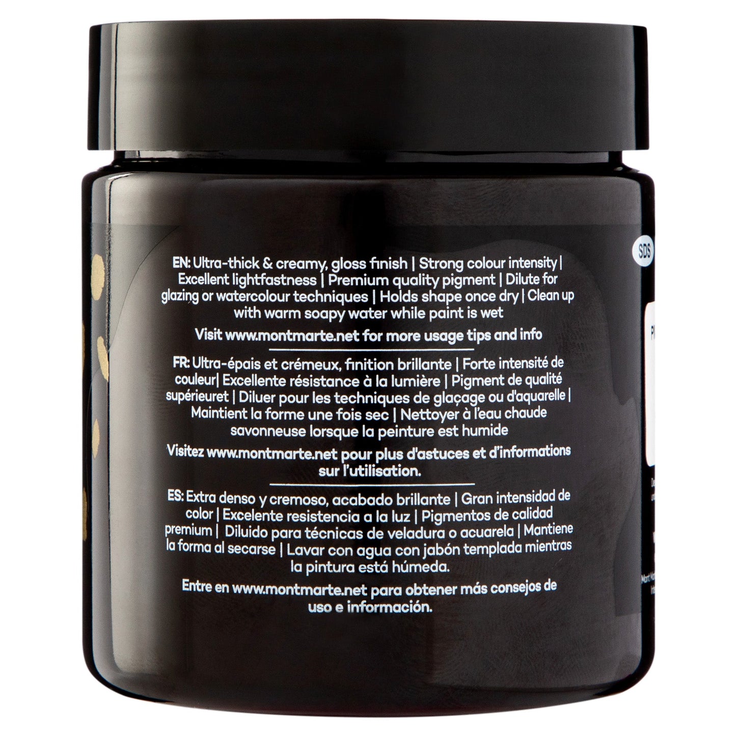 Mont Marte Dimension Acrylic Paint 250mls - Paynes Grey