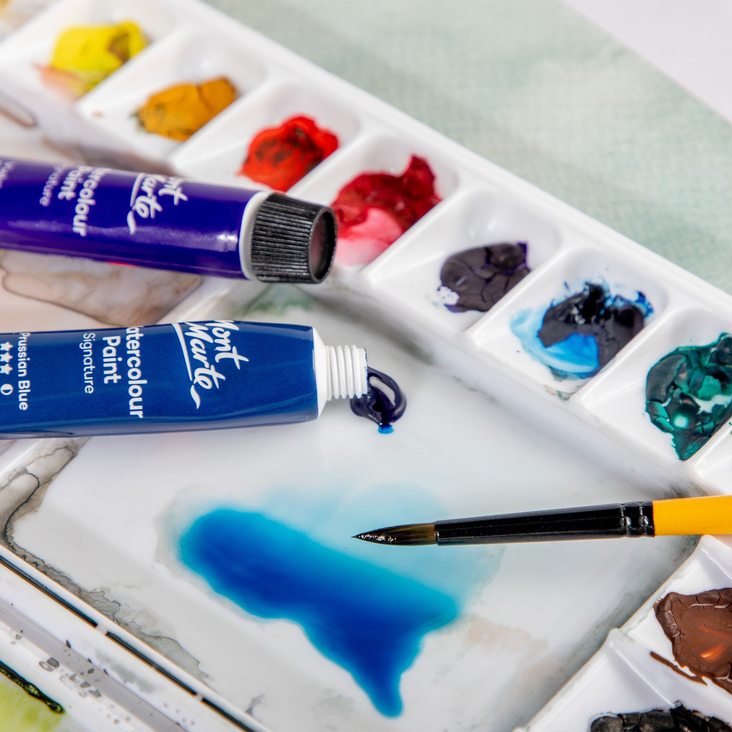 Mont Marte Watercolour Paints 12pc x 12ml