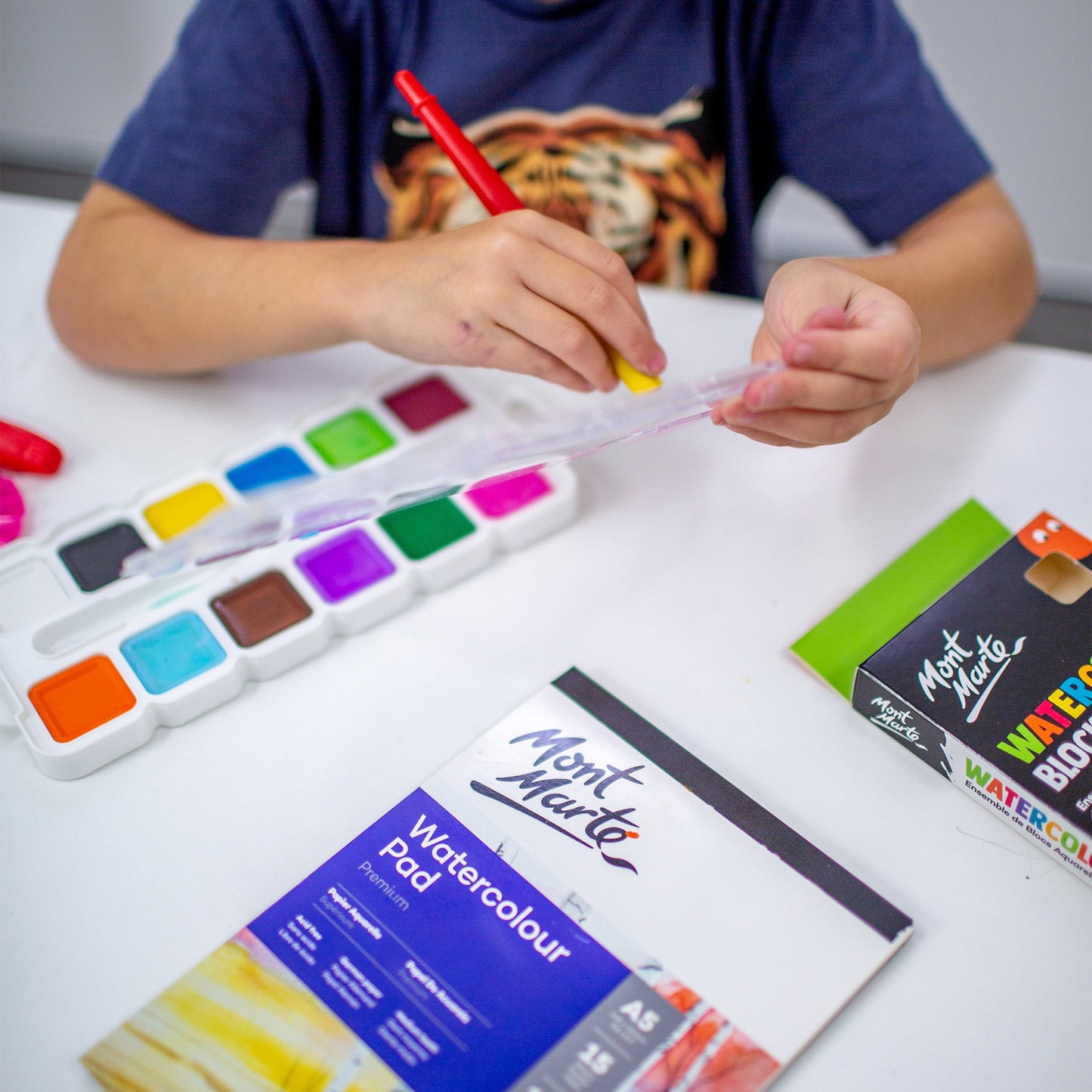 Mont Marte Kids - Washable Watercolour Paint Set